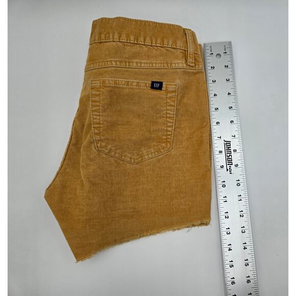 GAP Women’s Corduroy Shorts Size 6 – Tan / Camel, Excellent Pre-Owned - Picture 8 of 8